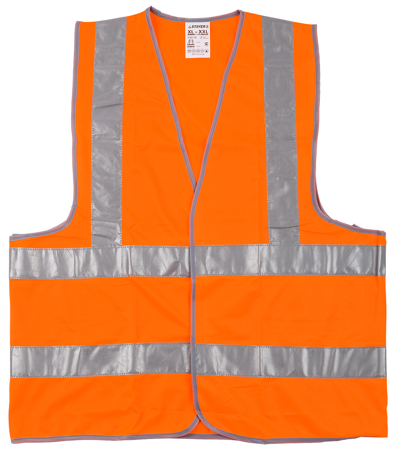 Жилет сигнальный оранжевый р. 50-52 Master Stayer 11621-50 - фото
