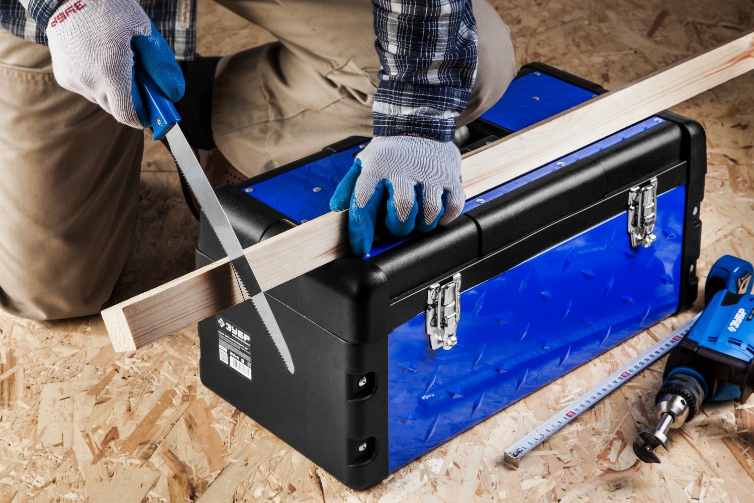 Ящик для инструментов 21" Спец-18 Профессионал ЗУБР 38155-21 - фото