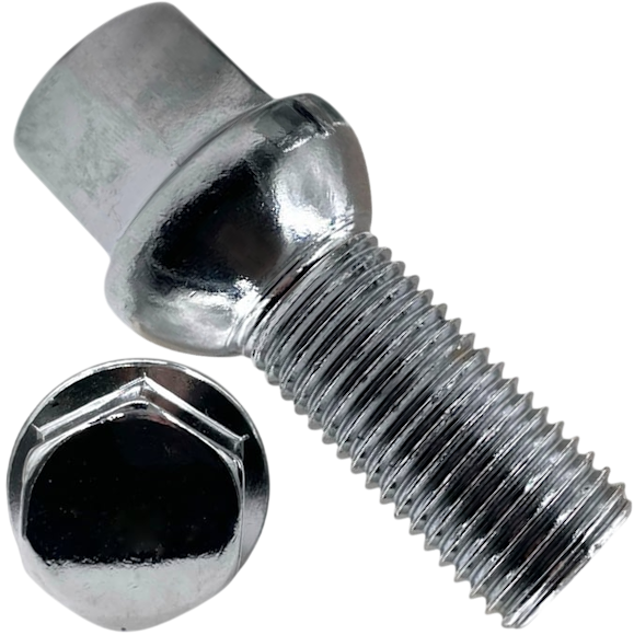 Болт колесный М14х1,5х54/27 мм СН J-951-09 T0109, оцинкованная сталь - фото