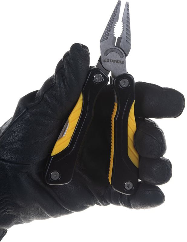 Инструмент многофункциональный мультитул 11 в 1 с битами Stayer 22850 - фото