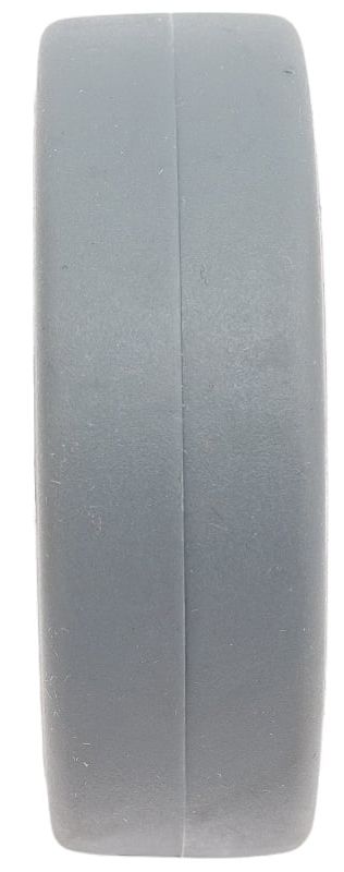 Колесо диаметр 75 мм грузоподъемность 60 кг, резина/полипропилен ЗУБР 30946-75 - фото