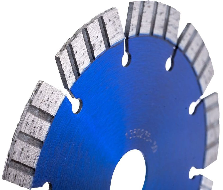 Диск алмазный сегментный лазерный турбо FB/Z для железобетона, Messer - фото