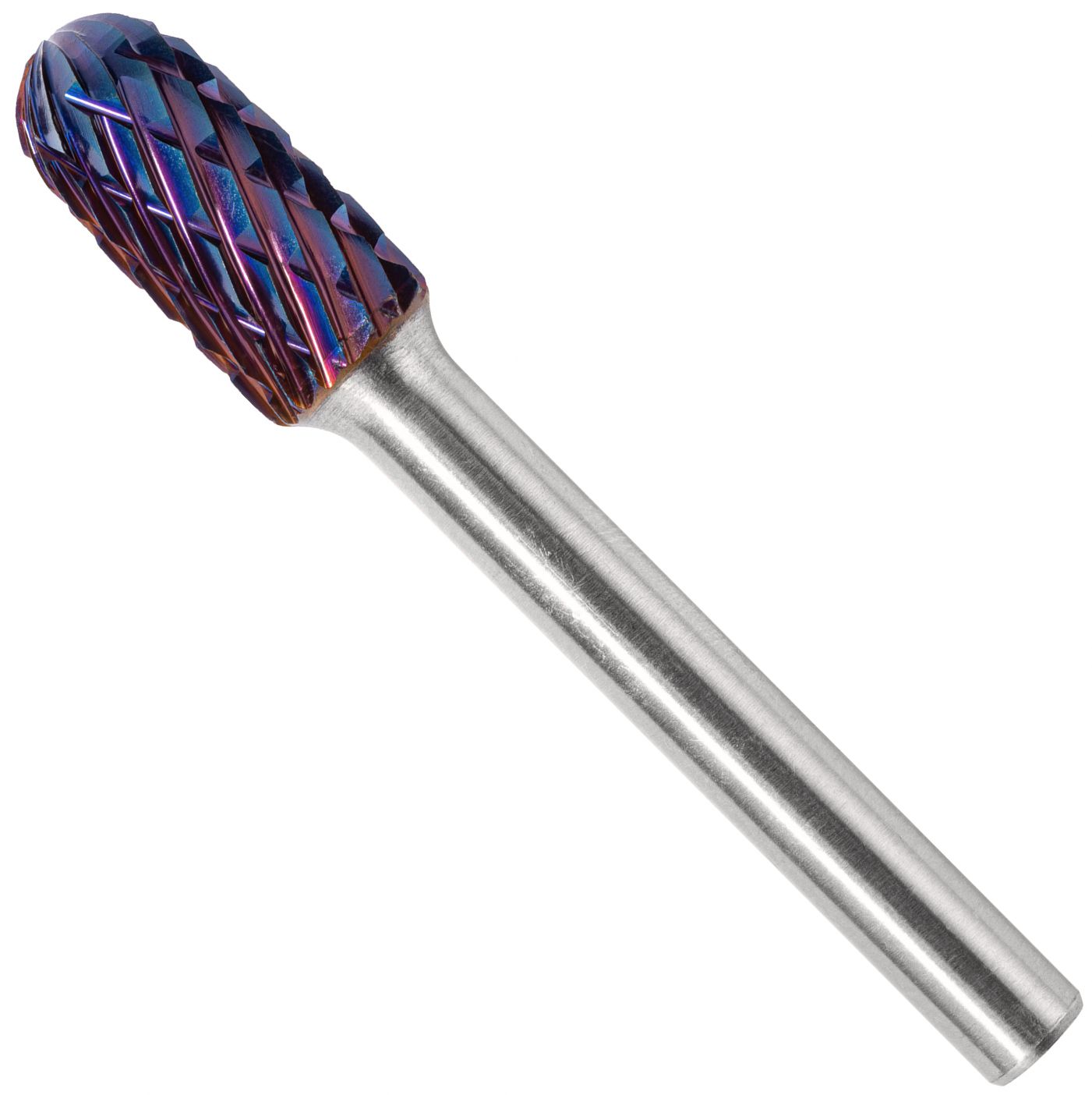 Борфреза твердосплавная UC Nano Blue 10х20х65 мм Профоснастка №732, форма C, 860361020652 - фото