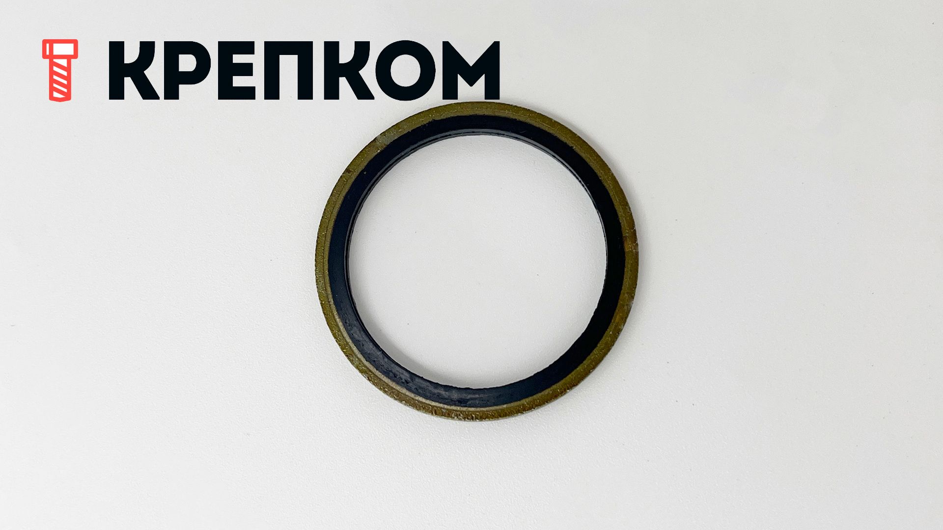 Шайба обрезиненная топливной системы двигателя DFL-4181A, DFL-4251A - фото