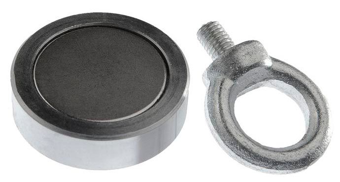 Поисковый магнит F80-F600 односторонний - фото