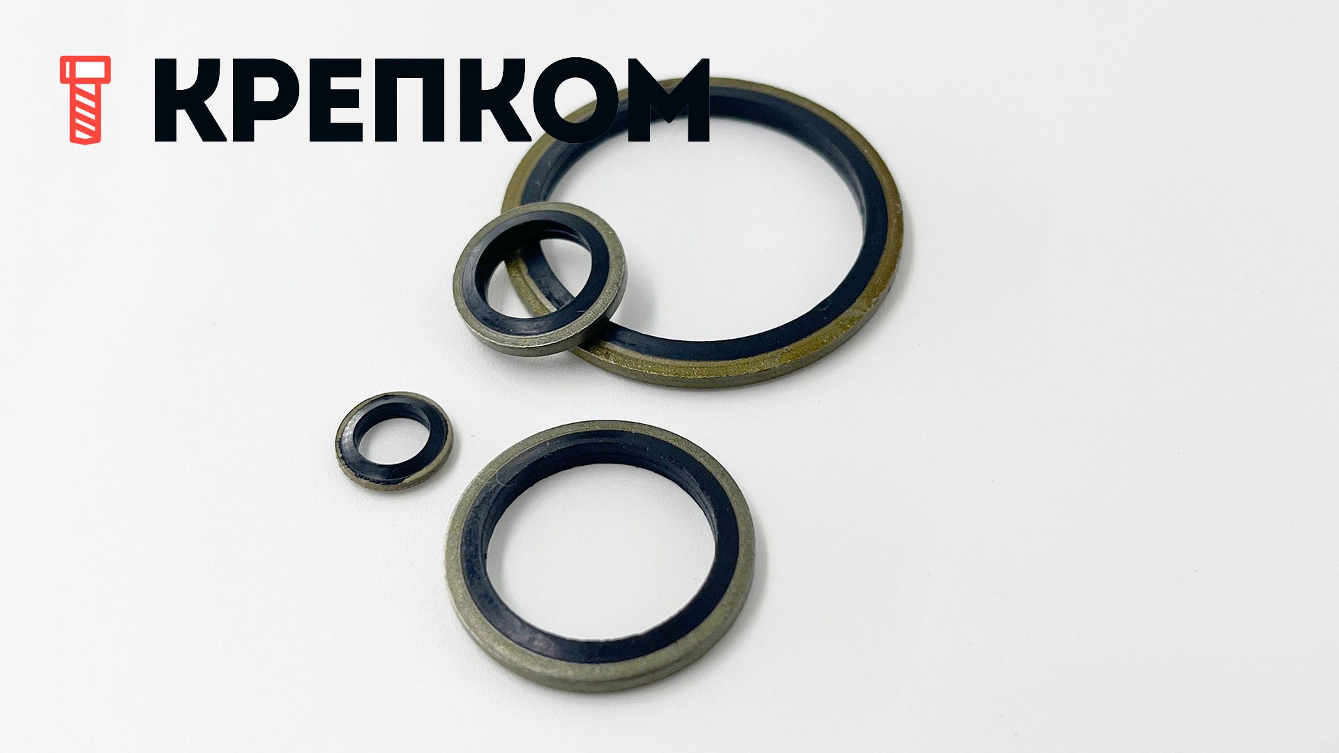 Шайба обрезиненная топливной системы двигателя DFL-4181A, DFL-4251A - фото