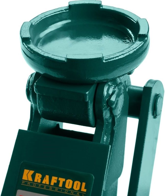 Домкрат подкатной для тяжелой техники 10 т 160-560 мм Kraftool High-Lift 43455-10 - фото