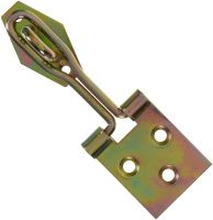 Навес 120х31,5 мм Gah Alberts 348908, жёлтый цинк