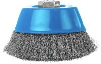 Щетка чашечная гофрированная для УШМ №1002 75 мм М14 Blueshark 51002, сталь
