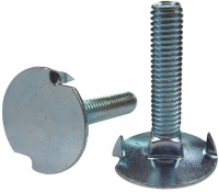 Болт норийный заершенный М12х55 мм DIN 15237, оцинкованная сталь