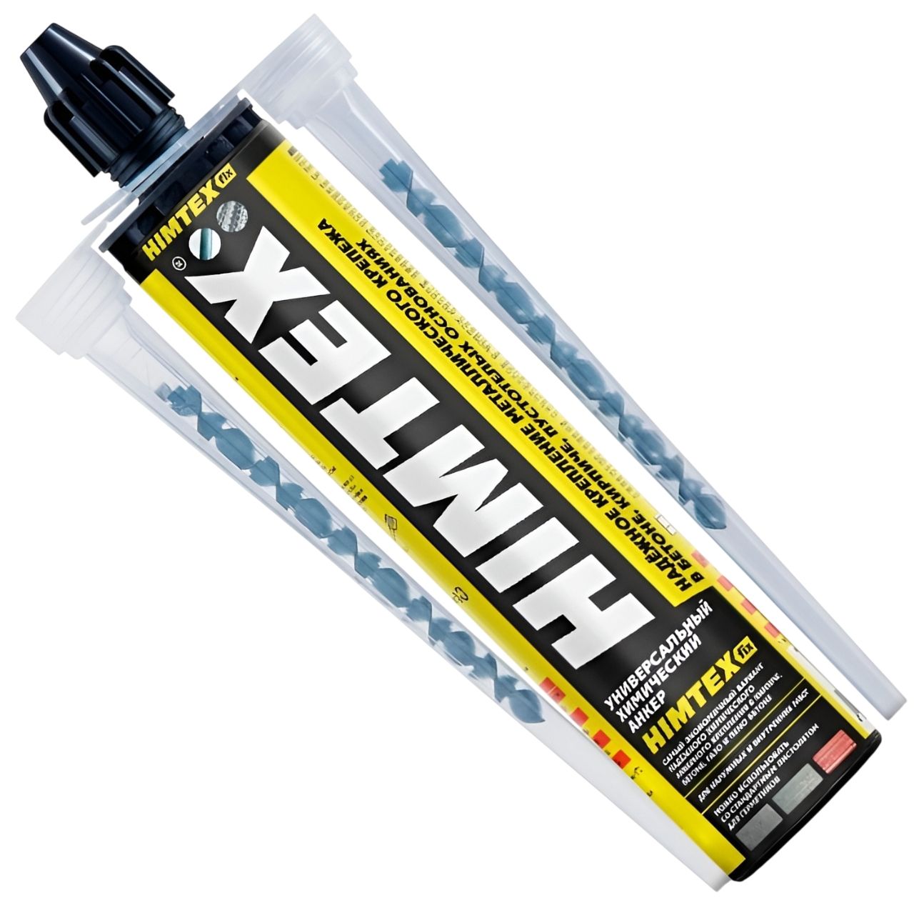 Химический анкер 300 мл Himtex FIX ECO stirol, полиэстерная смола, 2 насадки - фото