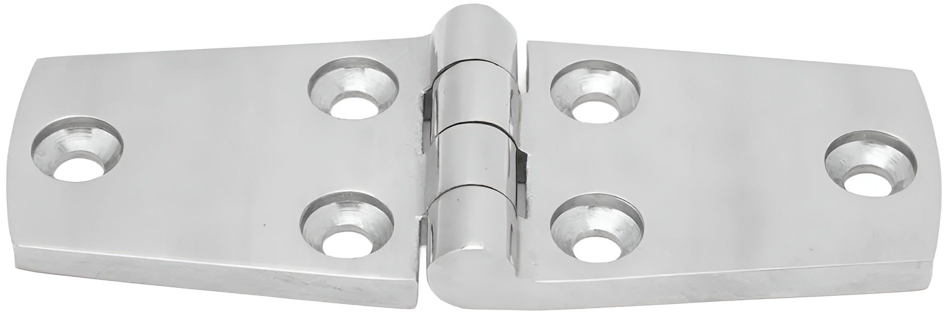 Петля литая 76х38х4,5 мм 8280, тип А, нержавеющая сталь А4 - фото