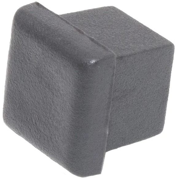 Заглушка внутренняя для квадратных труб ДЧА, пластик - фото