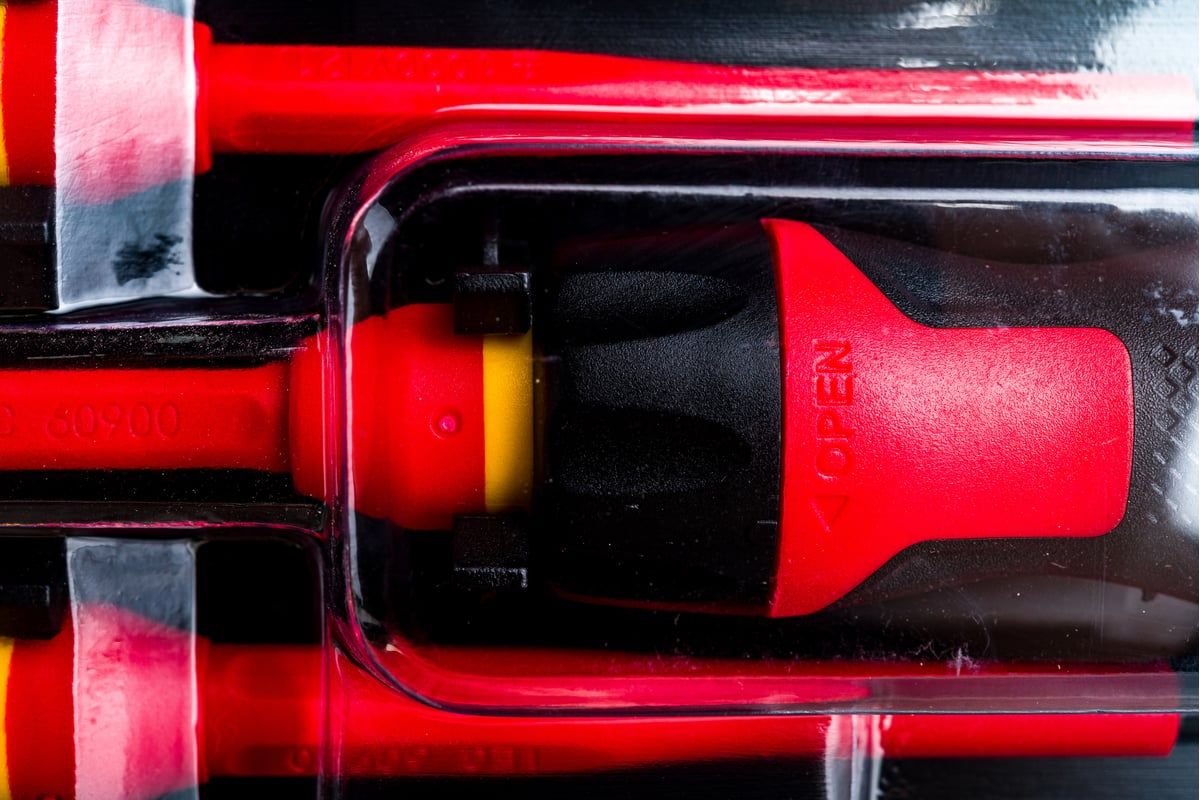 Набор диэлектрических отверток КВТ Профи НИО-4405 83785, 8 предметов - фото