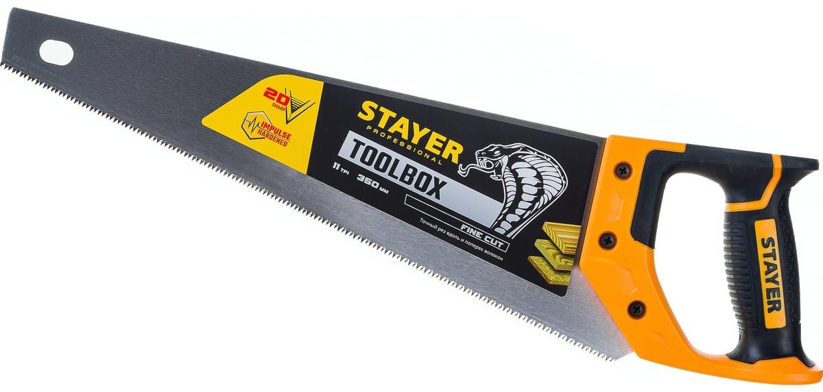 Ножовка многоцелевая 350 мм Cobra ToolBox Stayer 2-15091-45 - фото