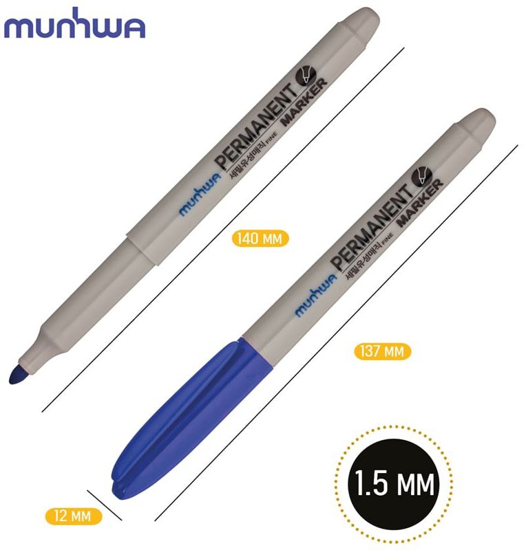 Маркер строительный 1,5 мм MunHwa FPM - фото