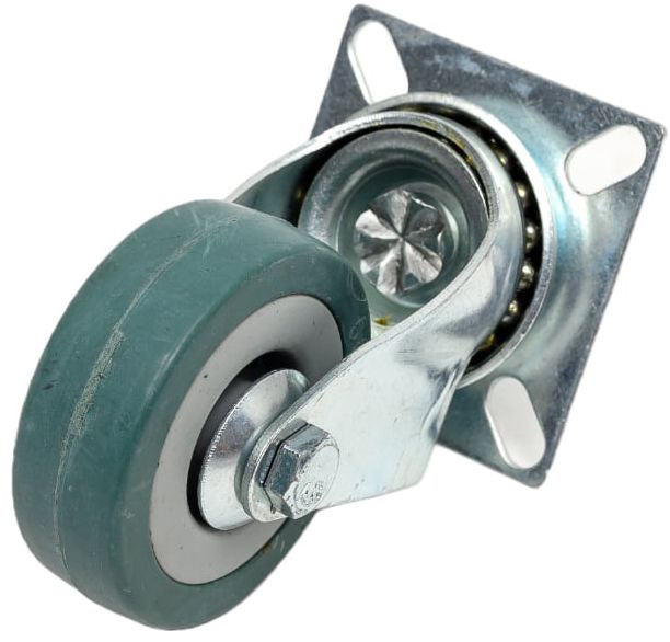 Колесо поворотное резина/полипропилен ЗУБР - фото