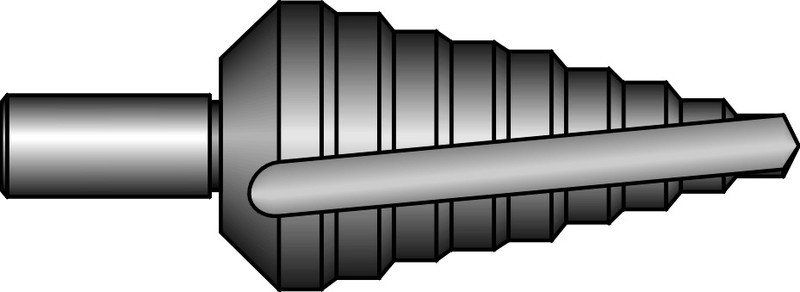 Сверло ступенчатое BUCOVICE быстрорежущая сталь HSS