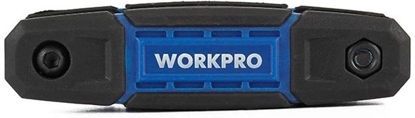 Набор складных шестигранных ключей 1,5-8 мм Workpro WP222028, 8 штук - фото