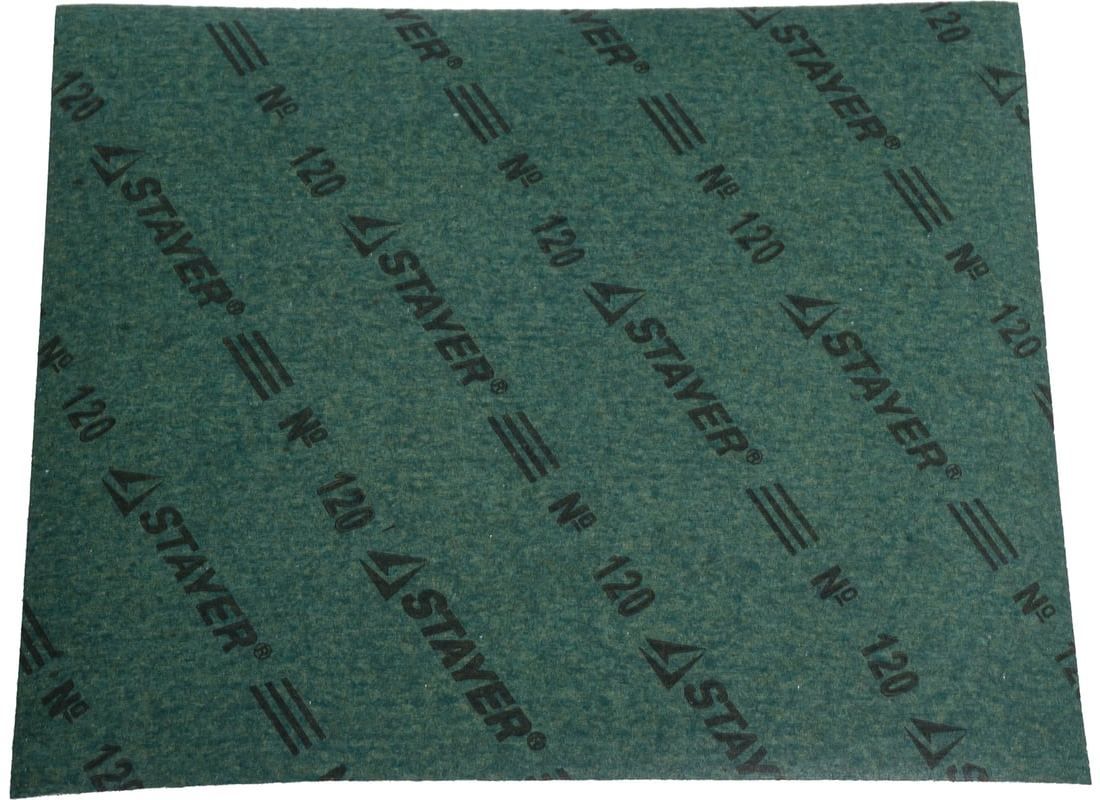 Лист шлифовальный на бумажно-латексной основе 230х280 мм Stayer Master 35425, 5 шт - фото