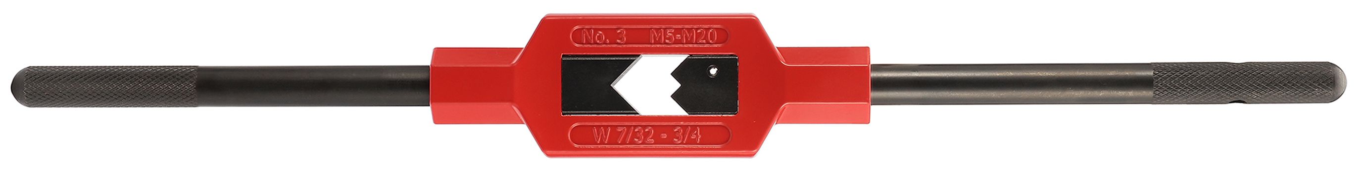 Вороток для метчиков №3 M5-M20 (4,9-12,0 мм) 370 мм DIN 1814 H-Tools 08800060 - фото