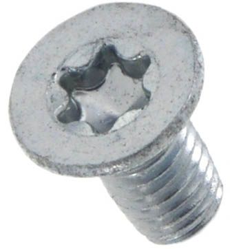 Винт резьбовыдавливающий М4х30 с потайной головкой TX DIN 7500 M, оцинкованная сталь - фото