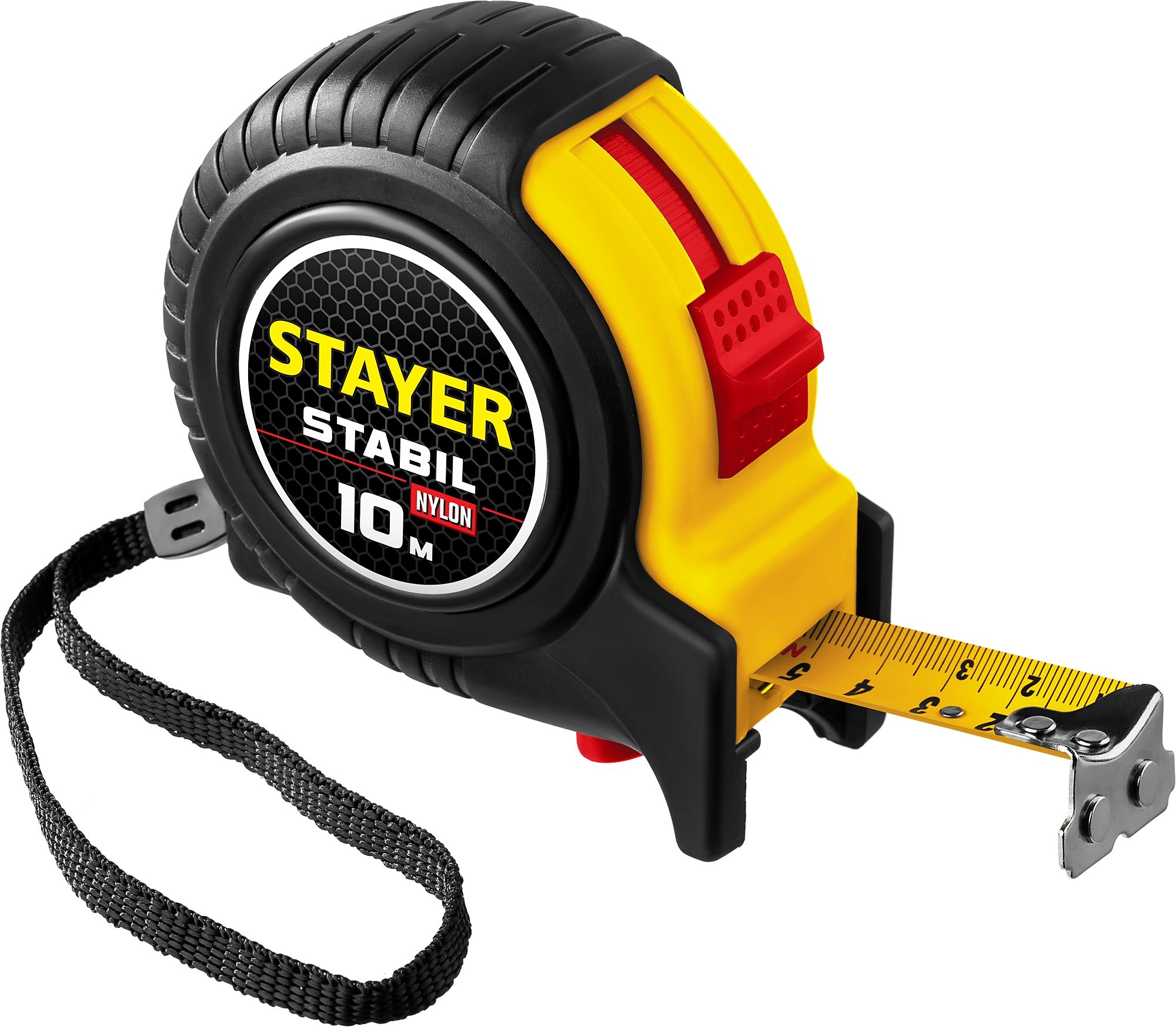 Рулетка измерительная 10 м х 25 мм Stayer Stabil Professional 34131-10 - фото