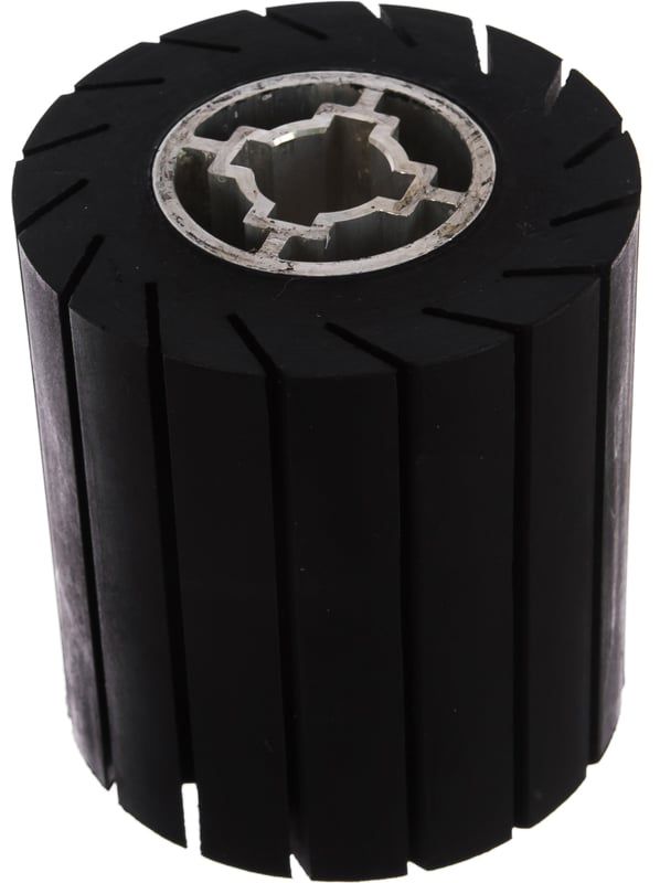 Барабан для шлифовального рукава 90х100 посадка 19 мм (открытый паз) резиновый Messer 11-57-022 - фото