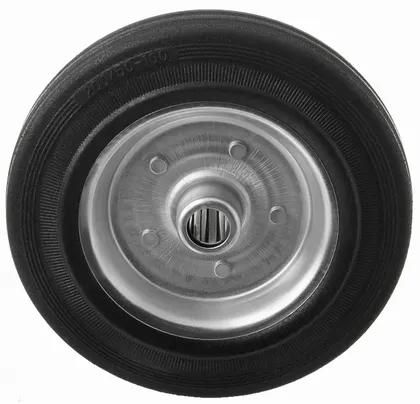 Колесо литая резина под ось 200 мм C 80L - фото