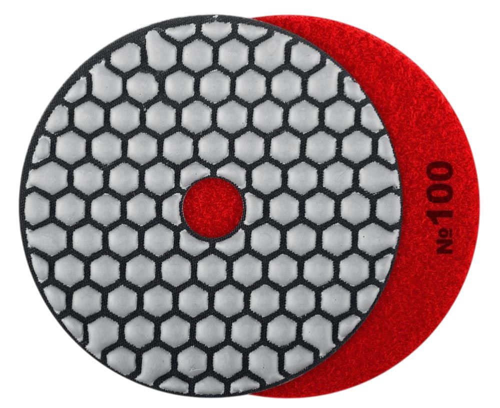 Круг алмазный гибкий 100 мм для сухого шлифования Профессионал ЗУБР - фото