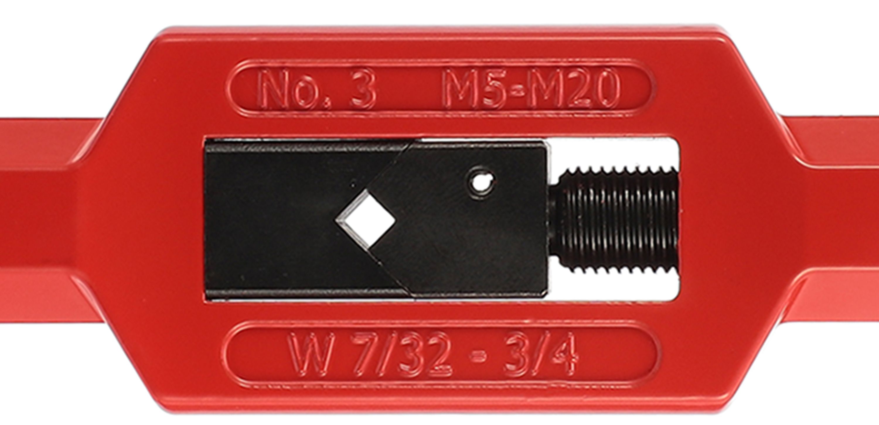 Вороток для метчиков №3 M5-M20 (4,9-12,0 мм) 370 мм DIN 1814 H-Tools 08800060 - фото