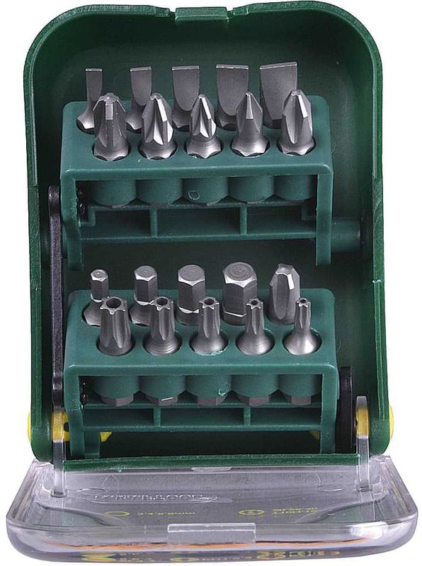 Набор бит в мобильном бит-боксе с клипсой Kraftool 26135-Н21 - фото