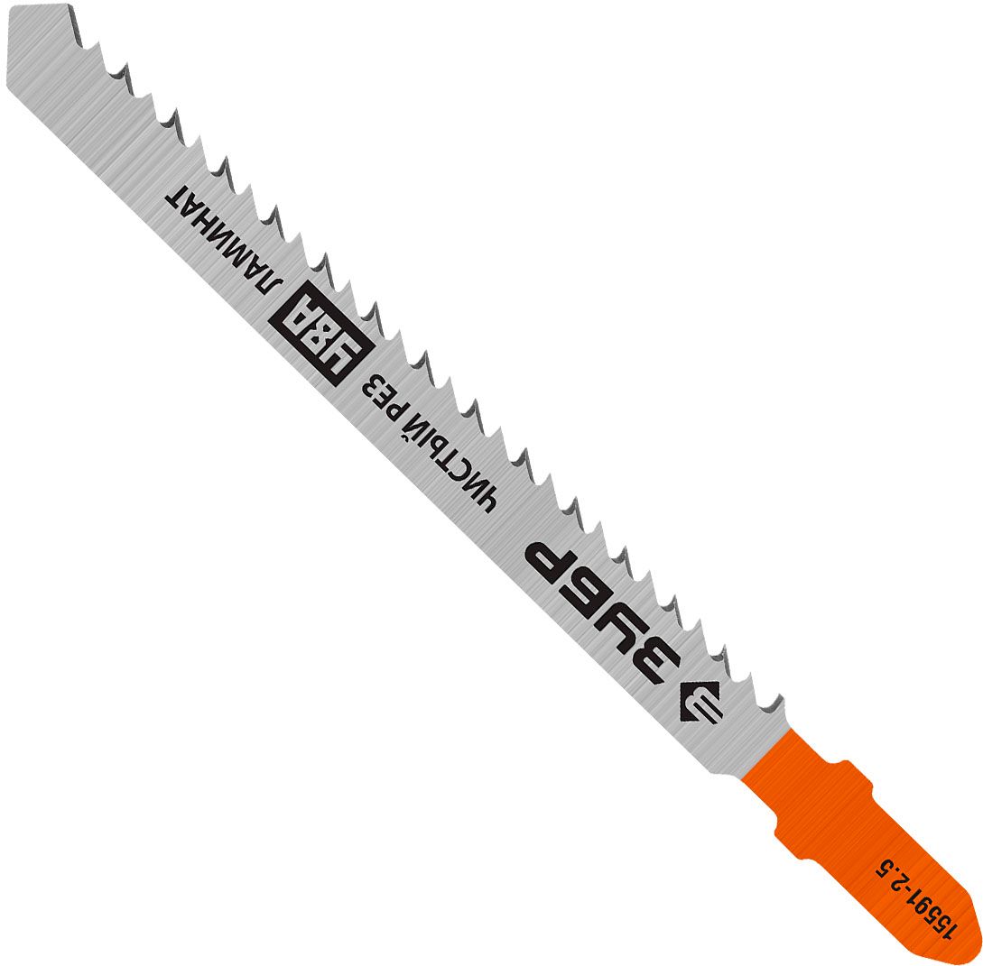 Изображение товара Пилки по ламинату T101BR для электролобзика ЗУБР 75 мм 2 шт