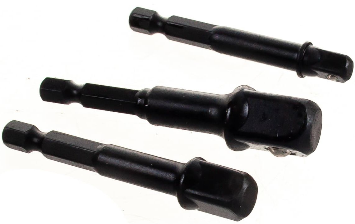 Набор адаптеров для торцовых головок Expert Kraftool 26775-H3, 3 шт - фото