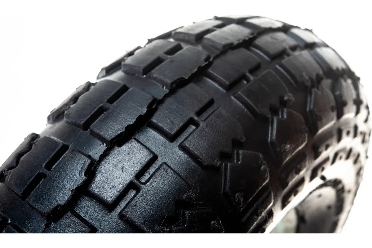 Колесо пневматическое резиновое, стальной обод 250 мм PR 1800-20 - фото