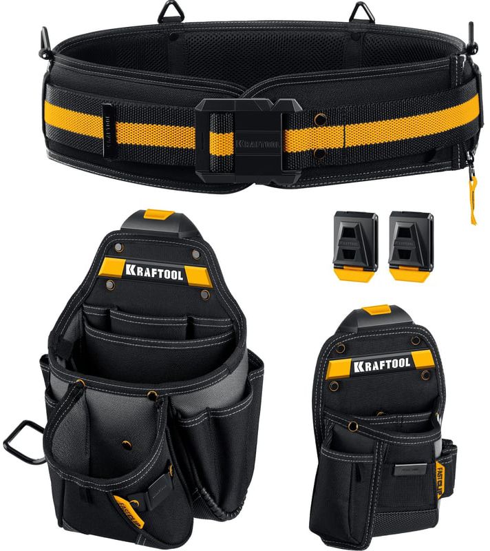 Пояс монтажника KBS-3 Kraftbuilt Kraftool 38762 - фото