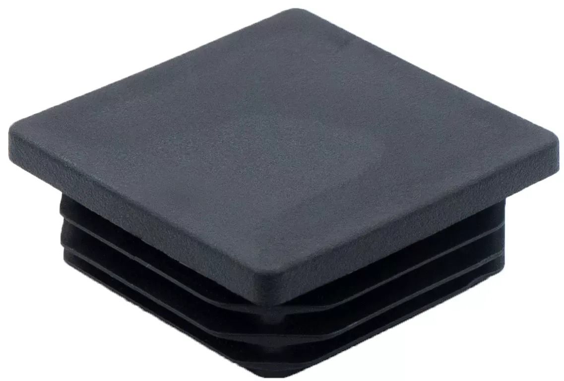 Заглушка внутренняя для квадратных труб ПЧН, пластик, цвет в ассортименте - фото