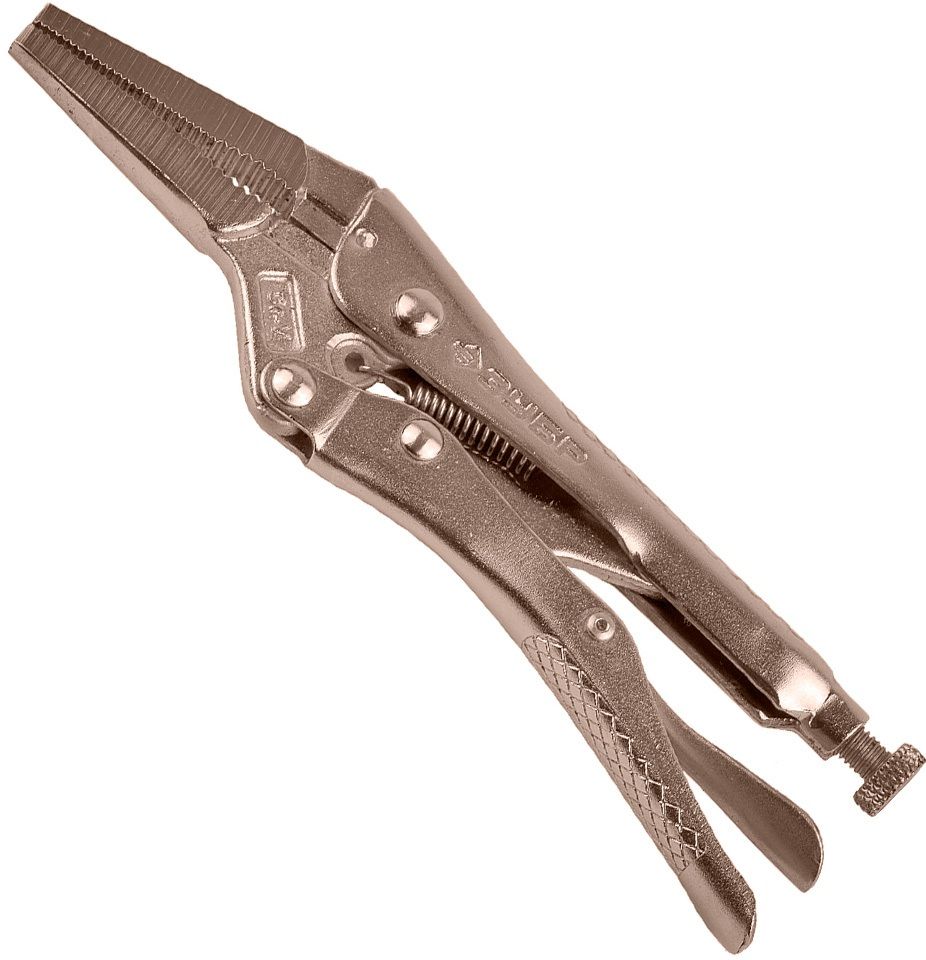 Клещи зажимные 150 мм удлиненный захват с фиксацией ЗУБР 22511-15, Cr-V - фото