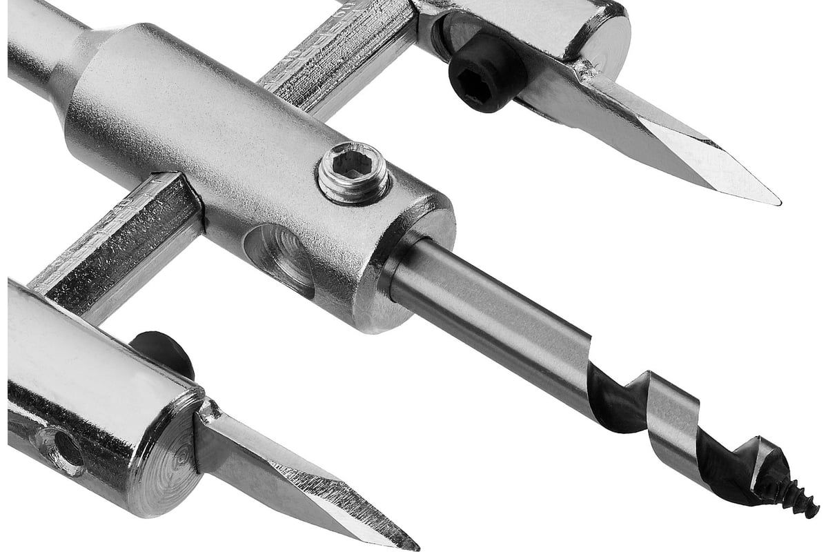 Сверло по дереву регулируемое 40-200 мм ЗУБР 29440-200 - фото