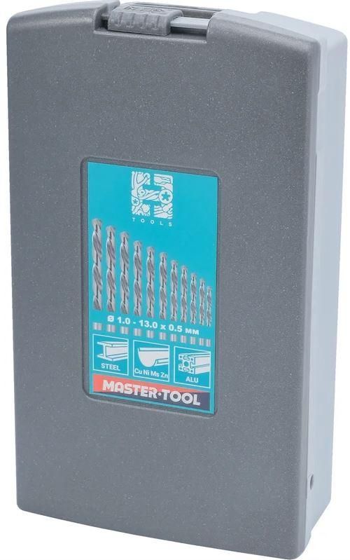 Набор сверл по металлу 1-13 мм HSS-G 135° DIN 338 H-Tools 214215HTRO, 25 шт - фото