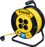 Изображение товара Удлинитель силовой на катушке 50 м MS-215 Stayer 55072-50