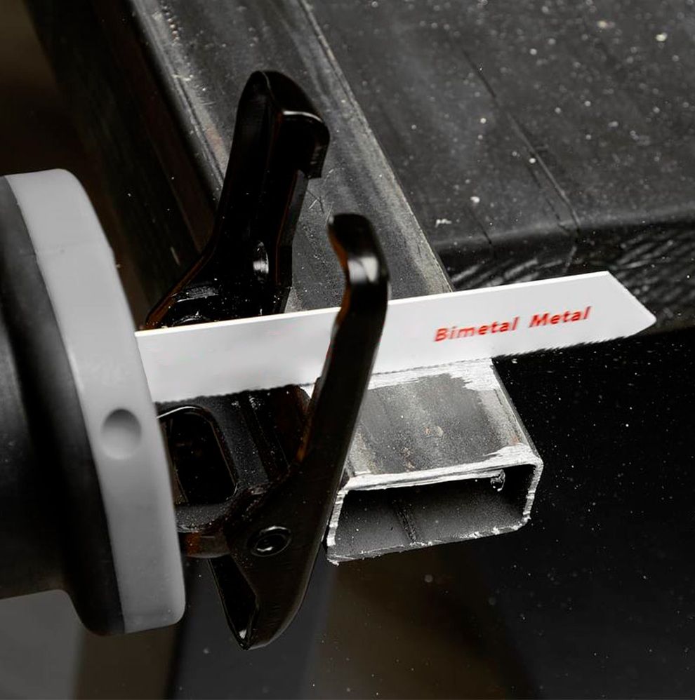 Полотно для сабельных пил 225/205 мм по металлу и дереву S3456XF Heller 27637, биметалл, 5 шт - фото