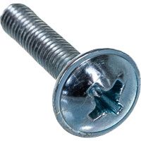Винт с полукруглой головкой PH с прессшайбой, оцинкованная сталь