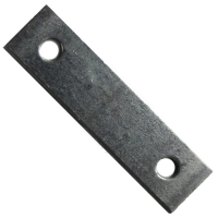 Пластина бытовая 60х14х1,5 мм ПТ, оцинкованная сталь