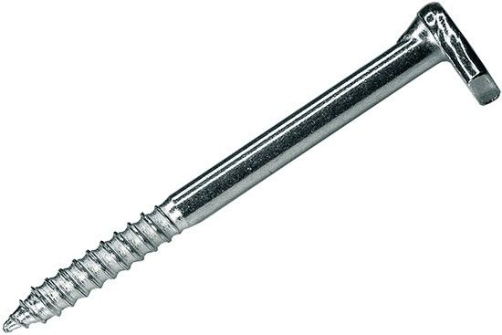 Саморез-крюк 5,8х65 со шлицем TORX 88143, оцинкованный - фото