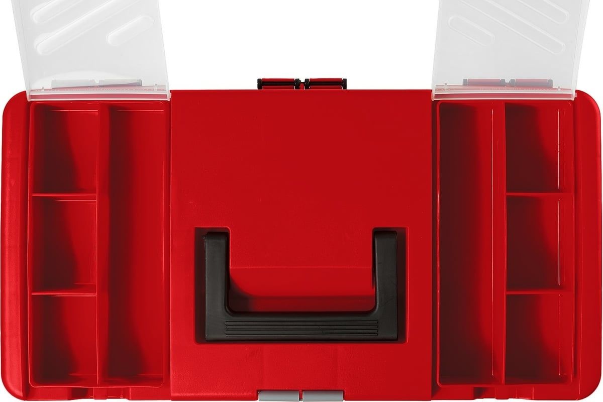 Ящик для инструментов пластиковый 17" 420х220х180 мм НЕВА-17 ЗУБР 38323-17 - фото