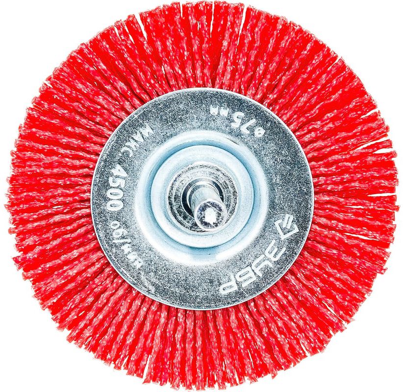Щетка дисковая для дрели Профессионал ЗУБР, нейлон - фото