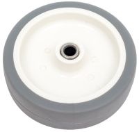 Изображение товара Колесо диаметр 75 мм грузоподъемность 60 кг, резина/полипропилен ЗУБР 30946-75