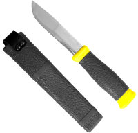 Нож туристический 110 мм с пластиковыми ножнами Stayer 47630