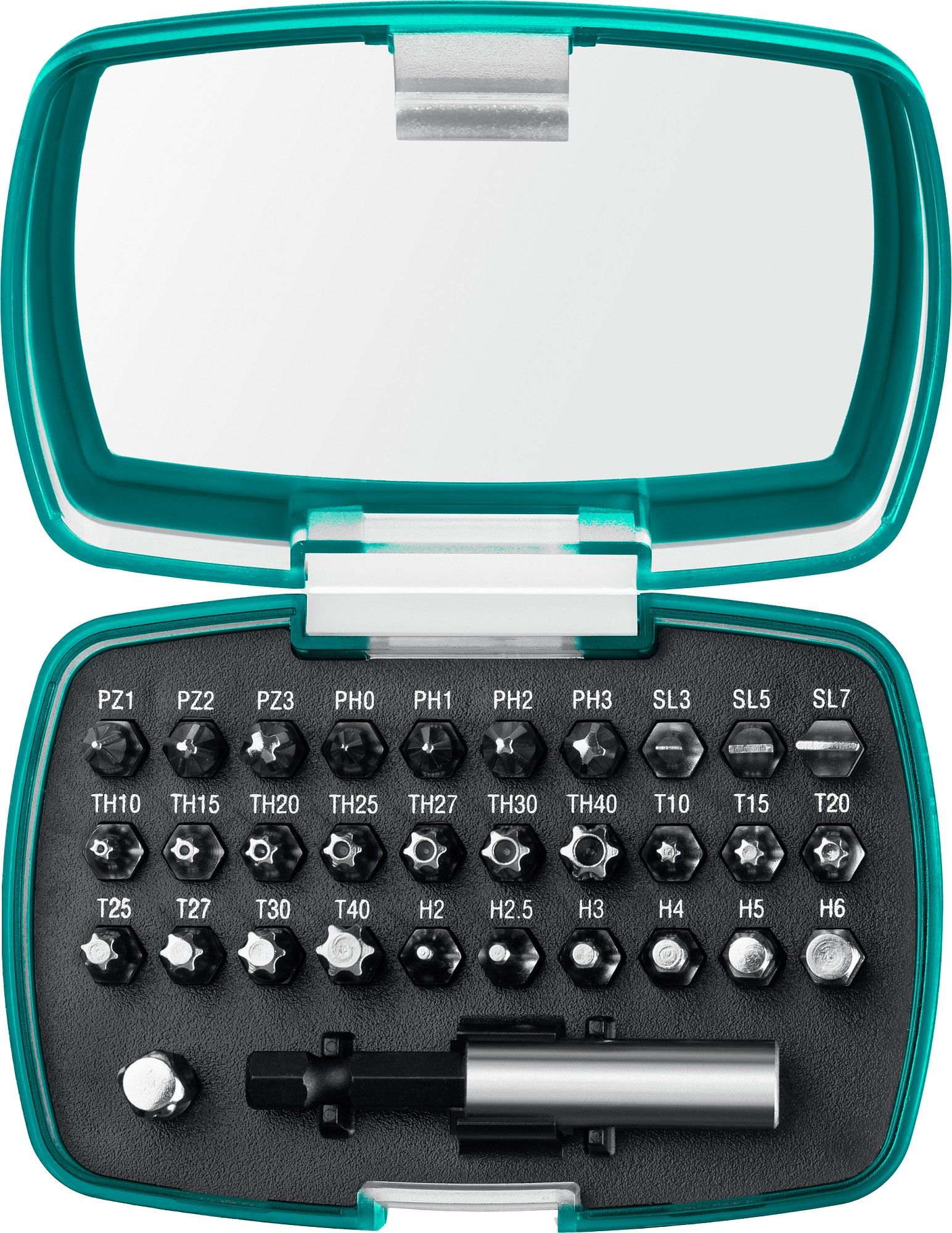Изображение товара Набор бит Kraftool C-Drive 32 26067-H32 из хромомолибденовой стали